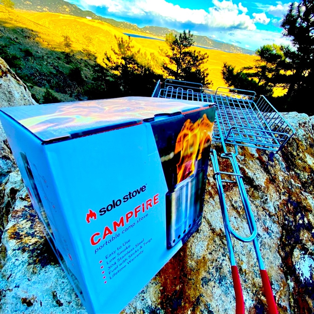 NEW SOLO STOVE | Great Gift Idea Campfire Compact Camping Adventure Picnic 2lbs